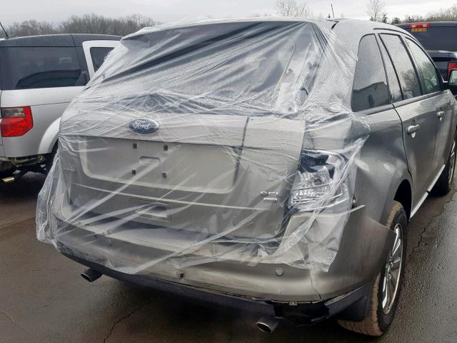 2FMDK48C18BA57864 - 2008 FORD EDGE SEL SILVER photo 9