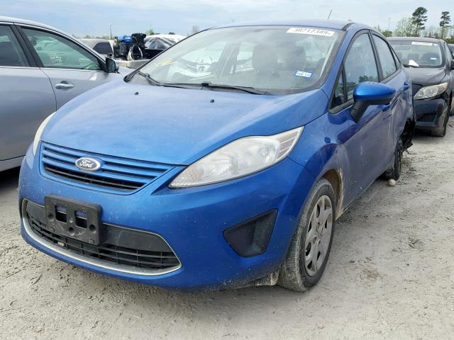 3FADP4AJ7BM233570 - 2011 FORD FIESTA S BLUE photo 2