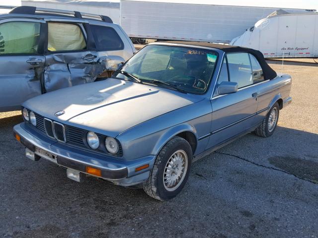 WBABB2308K8864306 - 1989 BMW 325 I AUTO BLUE photo 2