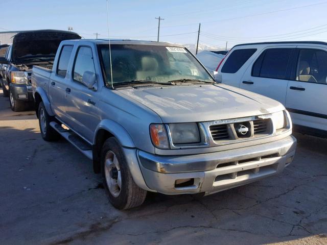 1N6ED27Y5YC331309 - 2000 NISSAN FRONTIER C GRAY photo 1