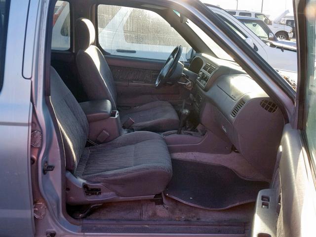 1N6ED27Y5YC331309 - 2000 NISSAN FRONTIER C GRAY photo 5