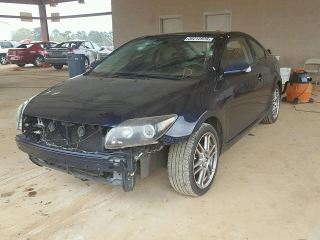 JTKDE167270188214 - 2007 TOYOTA SCION TC შავი ფოტო 2
