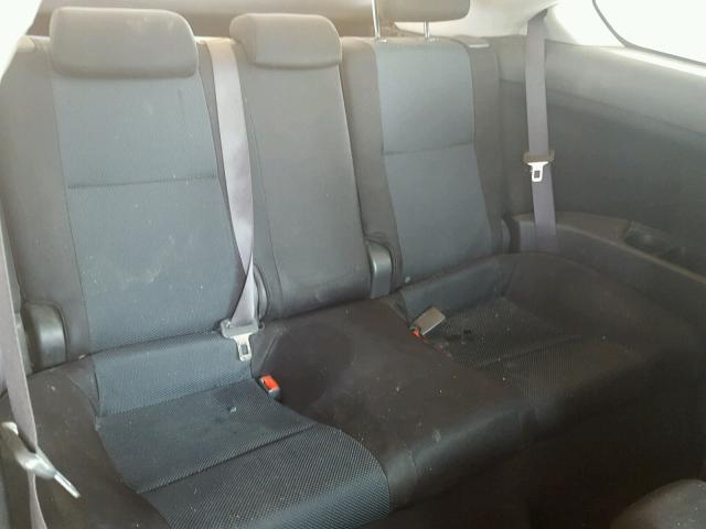 JTKDE167270188214 - 2007 TOYOTA SCION TC შავი ფოტო 6