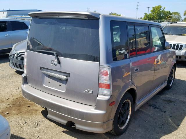 JTLKT324364075900 - 2006 TOYOTA SCION XB 灰色 照片 4