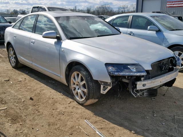 WAUDG74F85N106420 - 2005 AUDI A6 3.2 QUA SILVER photo 1