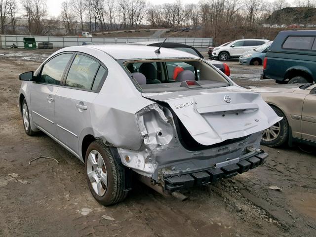 3N1AB61E99L621669 - 2009 NISSAN SENTRA 2.0 SILVER photo 3