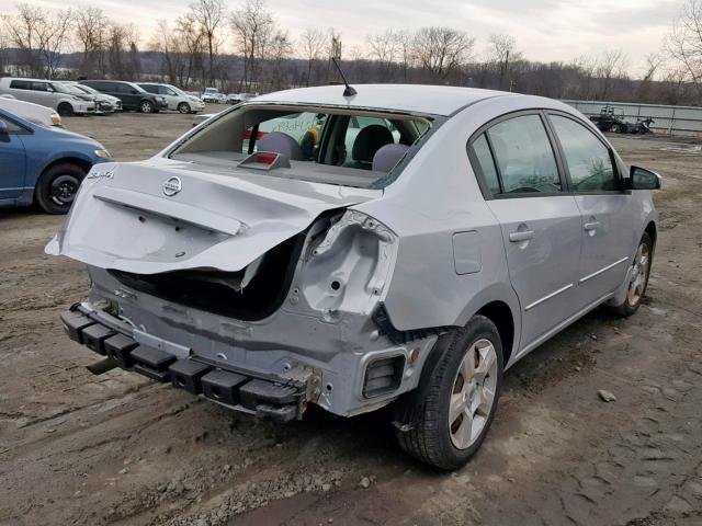 3N1AB61E99L621669 - 2009 NISSAN SENTRA 2.0 SILVER photo 4