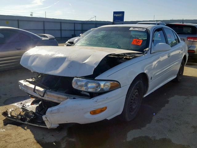 1G4HP52K444104950 - 2004 BUICK LESABRE CU WHITE photo 2