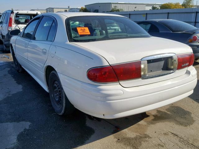 1G4HP52K444104950 - 2004 BUICK LESABRE CU WHITE photo 3