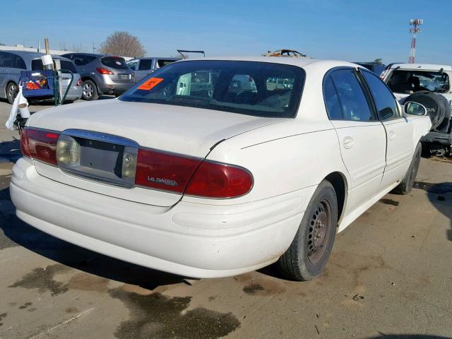 1G4HP52K444104950 - 2004 BUICK LESABRE CU WHITE photo 4