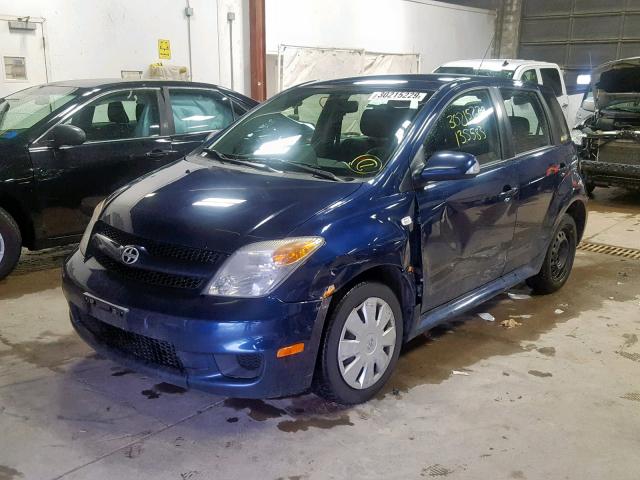 JTKKT624065018974 - 2006 TOYOTA SCION XA BLUE photo 2