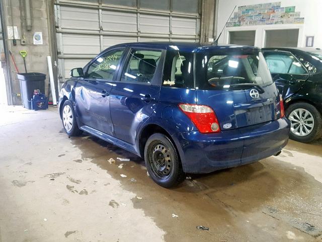 JTKKT624065018974 - 2006 TOYOTA SCION XA BLUE photo 3