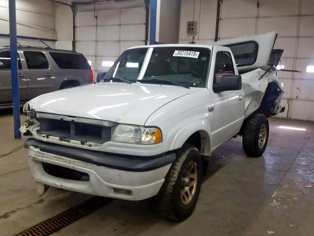 4F4YR12U46PM01394 - 2006 MAZDA B3000 WHITE photo 2