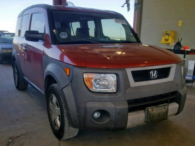 5J6YH28563L020547 - 2003 HONDA ELEMENT EX ORANGE photo 1