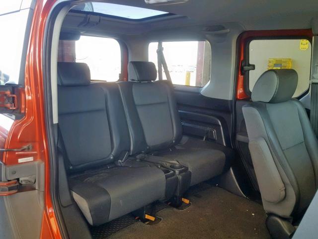 5J6YH28563L020547 - 2003 HONDA ELEMENT EX ORANGE photo 6