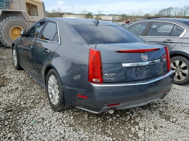 1G6DE5EG6A0130567 - 2010 CADILLAC CTS LUXURY GRAY photo 3