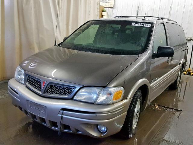 1GMDX03E22D279561 - 2002 PONTIAC MONTANA BROWN photo 2