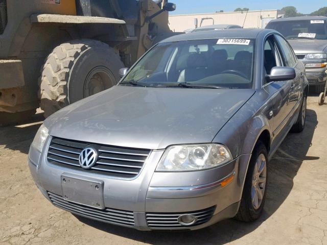 WVWPD63B84E112301 - 2004 VOLKSWAGEN PASSAT GLS SILVER photo 2