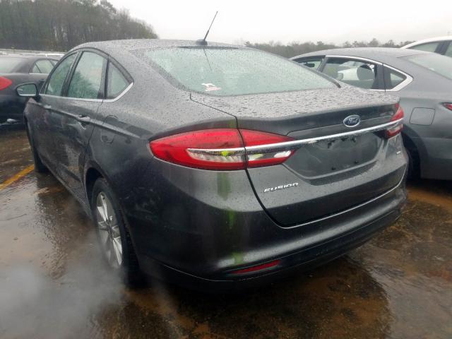 3FA6P0H78HR391990 - 2017 FORD FUSION SE  photo 3