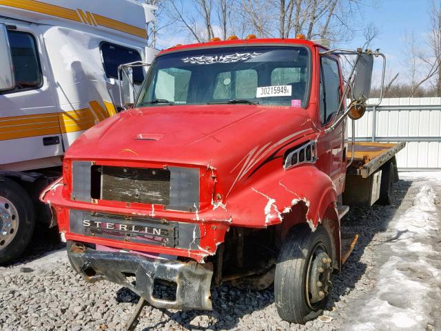 2FZACFCT24AN27135 - 2004 STERLING TRUCK ACTERRA RED photo 2