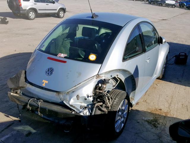 3VWPW31C29M503608 - 2009 VOLKSWAGEN NEW BEETLE ვერცხლისფერი ფოტო 4