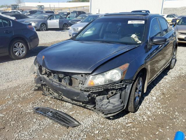 1HGCP26898A003732 - 2008 HONDA ACCORD EXL CHARCOAL photo 2