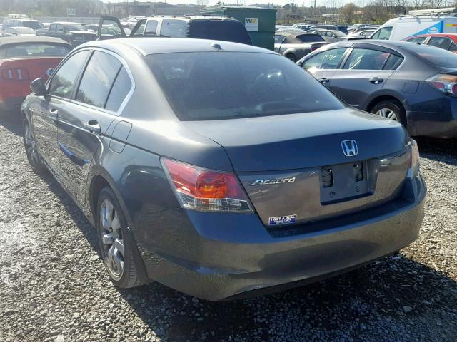 1HGCP26898A003732 - 2008 HONDA ACCORD EXL CHARCOAL photo 3