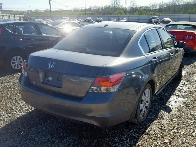 1HGCP26898A003732 - 2008 HONDA ACCORD EXL CHARCOAL photo 4