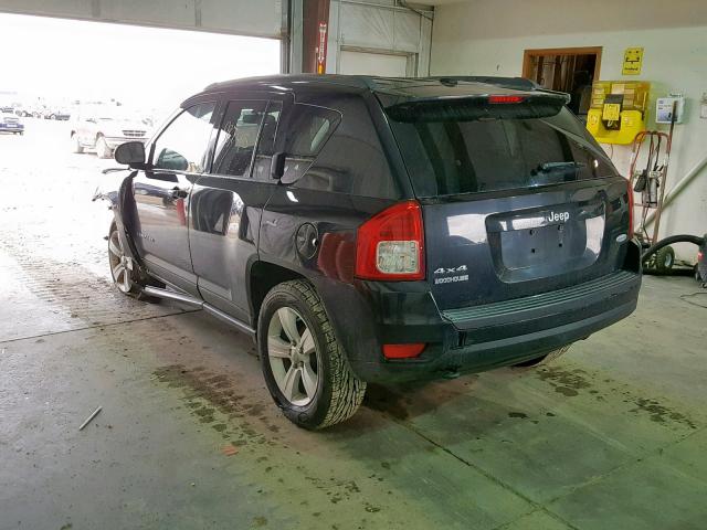 1J4NF1FB0BD154698 - 2011 JEEP COMPASS SP BLACK photo 3