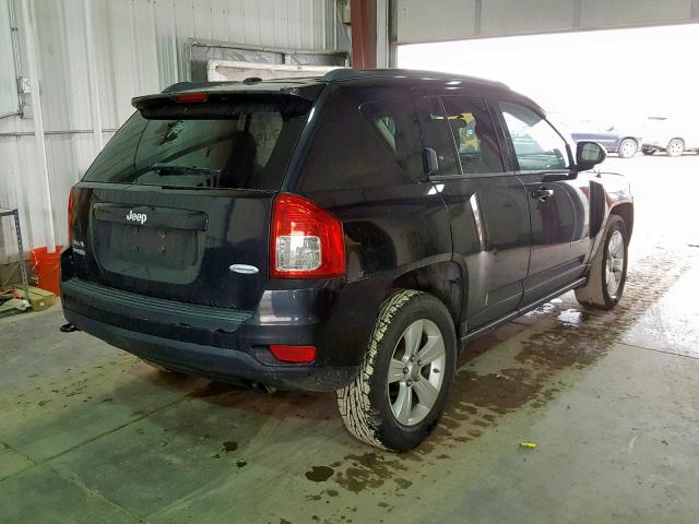 1J4NF1FB0BD154698 - 2011 JEEP COMPASS SP BLACK photo 4