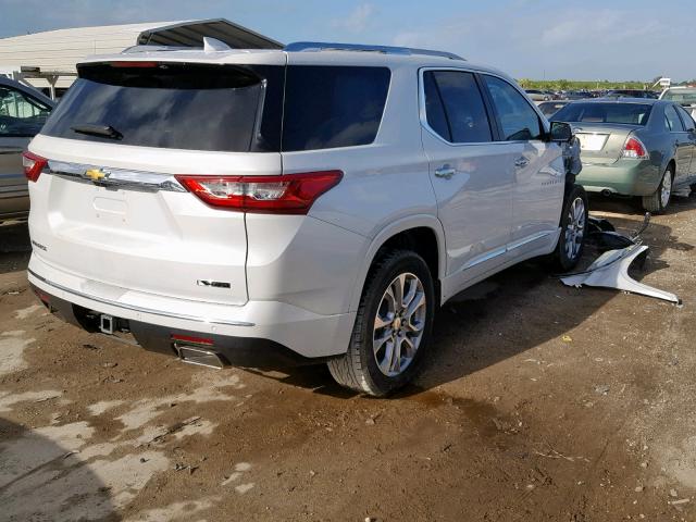 1GNERKKW9JJ145730 - 2018 CHEVROLET TRAVERSE P WHITE photo 4