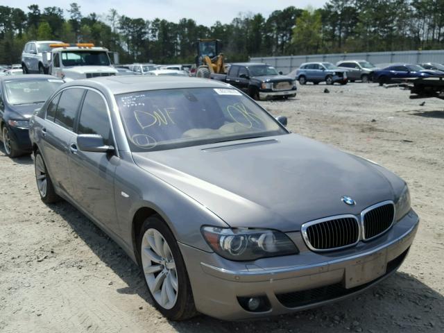 WBAHN83577DT73255 - 2007 BMW 750 GRAY photo 1