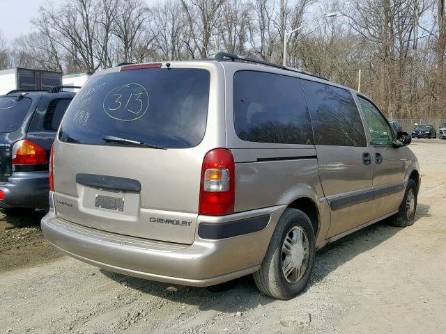 1GNDX03E71D233850 - 2001 CHEVROLET VENTURE GOLD photo 4