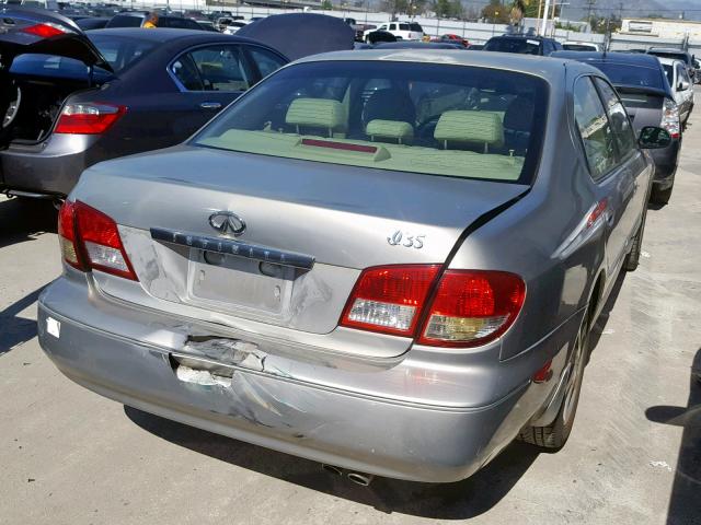 JNKDA31A34T208738 - 2004 INFINITI I35 SILVER photo 4