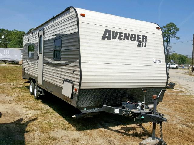 5ZT2AVKB8HB912245 - 2017 WILDWOOD AVENGER TAN photo 1