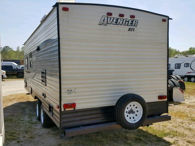 5ZT2AVKB8HB912245 - 2017 WILDWOOD AVENGER TAN photo 4