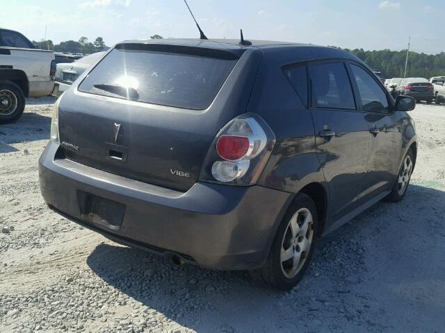 5Y2SP6E81AZ404380 - 2010 PONTIAC VIBE GRAY photo 4