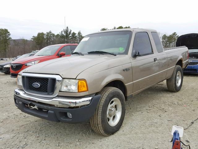 1FTZR45E54TA12769 - 2004 FORD RANGER SUP TAN photo 2