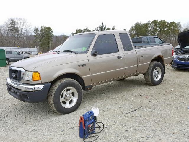 1FTZR45E54TA12769 - 2004 FORD RANGER SUP TAN photo 9