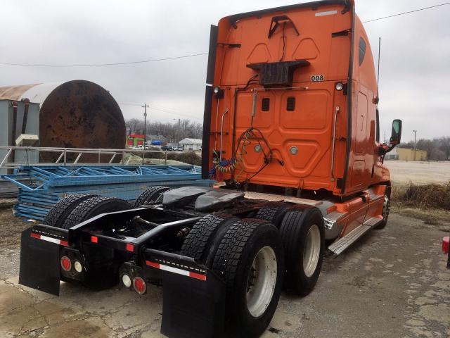 1FUJGLDR0CSBT4103 - 2012 FREIGHTLINER CASCADIA 1 ORANGE photo 4