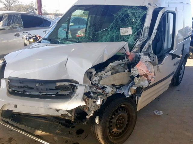 NM0LS7BN4AT009662 - 2010 FORD TRANSIT CO WHITE photo 9