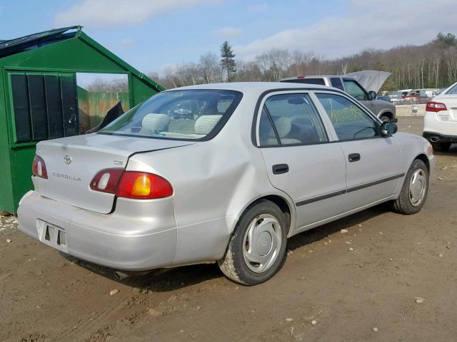 2T1BR12E9YC287398 - 2000 TOYOTA COROLLA SILVER photo 4