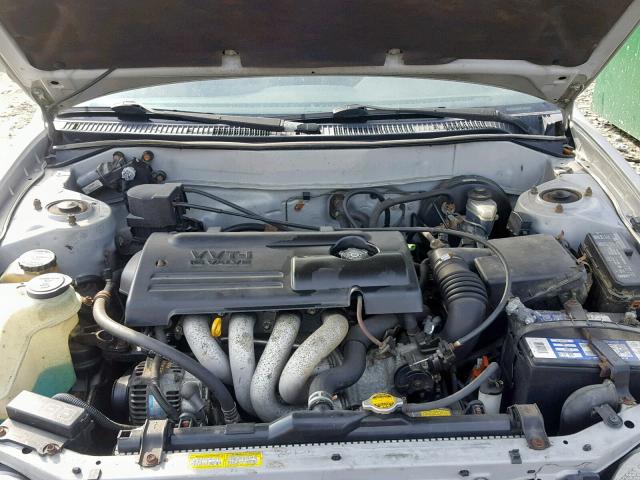 2T1BR12E9YC287398 - 2000 TOYOTA COROLLA SILVER photo 7