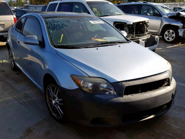 JTKDE177760086758 - 2006 TOYOTA SCION TC BLUE photo 1