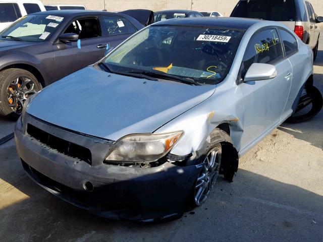 JTKDE177760086758 - 2006 TOYOTA SCION TC BLUE photo 2