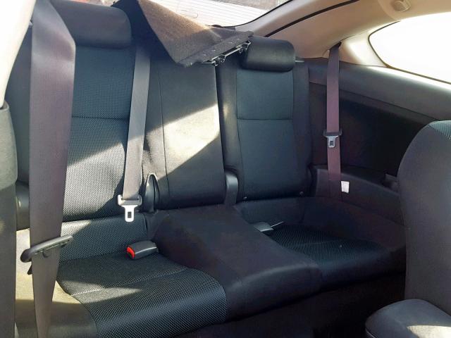 JTKDE177760086758 - 2006 TOYOTA SCION TC BLUE photo 6
