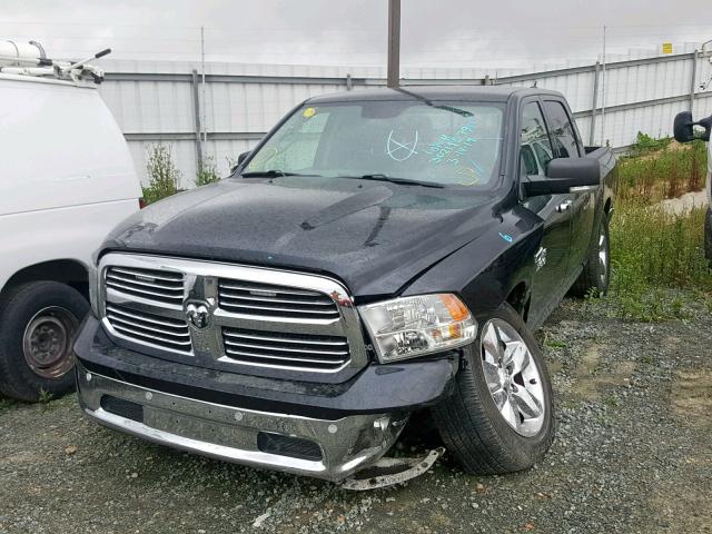 1C6RR6LM2GS415261 - 2016 RAM 1500 SLT BLACK photo 2