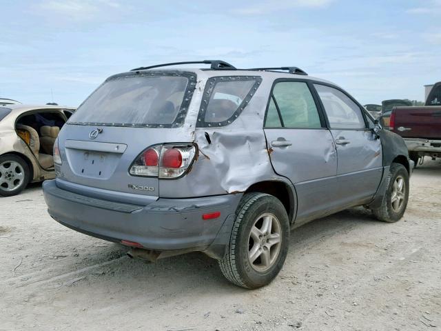 JTJGF10U320129193 - 2002 LEXUS RX 300 SILVER photo 4