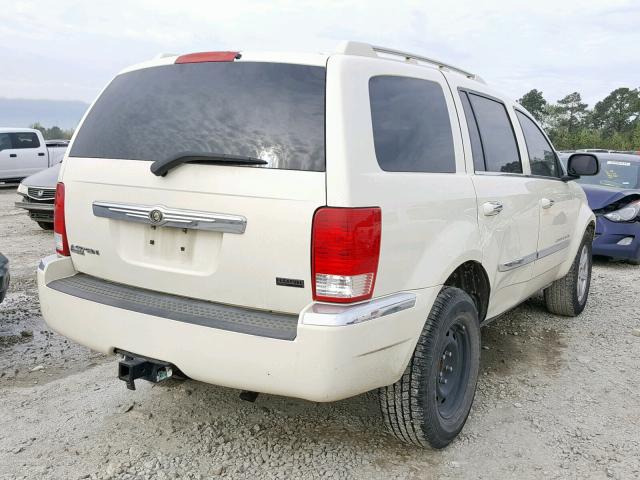 1A8HX58PX7F535026 - 2007 CHRYSLER ASPEN LIMI CREAM photo 4