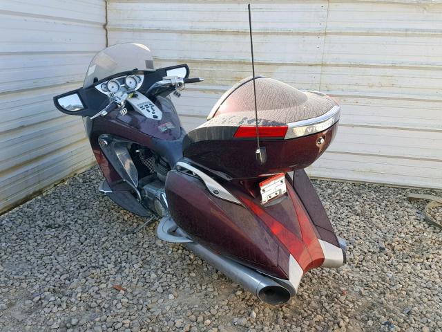 5VPSD36D183003624 - 2008 VICTORY MOTORCYCLES VISION DEL BURGUNDY photo 3